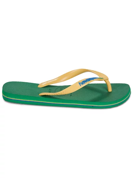 HAVAIANAS Žabky BRASIL / žlutá / zelená modrá