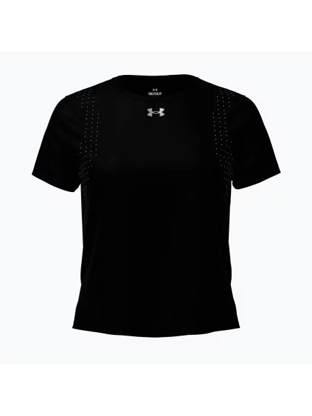 Tricou de alergare pentru femei Under Armour Velociti Pro black/black/metallic silver negru