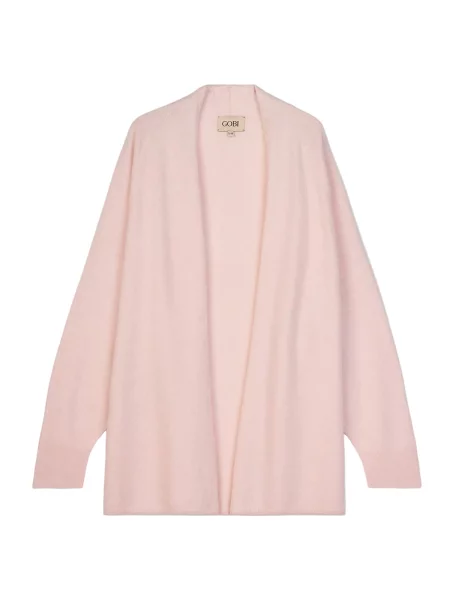 GOBI Cashmere Kardigan broskvová