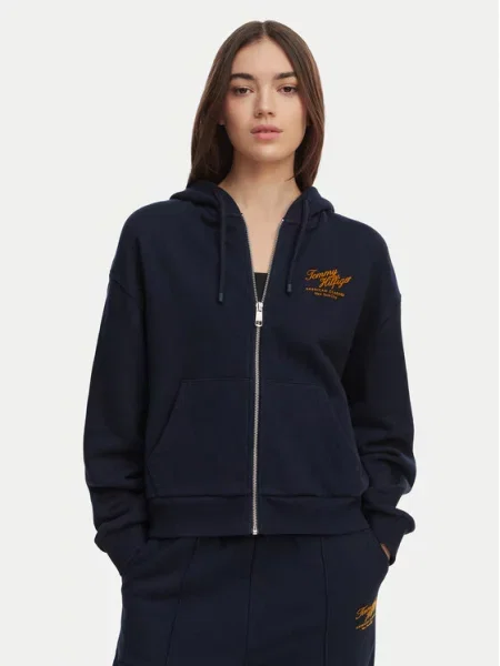 Tommy Hilfiger Jopa Terry Mornarsko modra