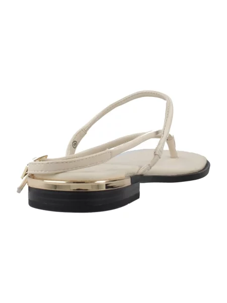 Tommy Hilfiger De piele sandale bej