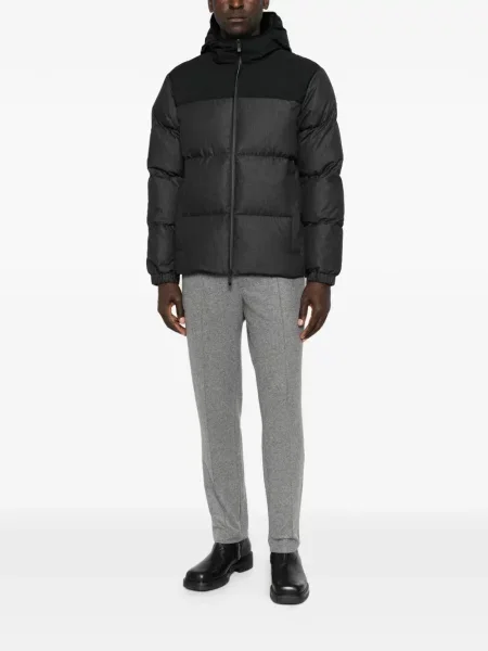Pantaloni Moncler alergare gri
