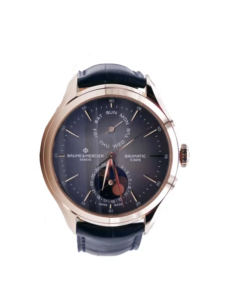 Zegarek Baume Et Mercier niebieski
