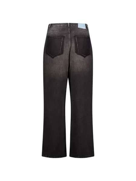 Blugi cu picior larg 3.paradis negru