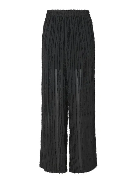 Pieces Pantaloni din Tobine negru