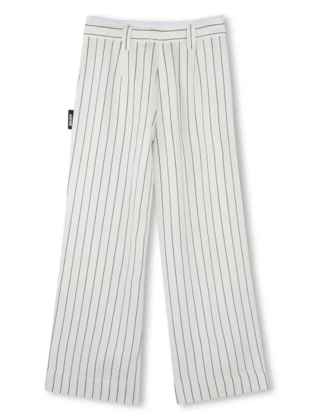 Dětské kalhoty Dkny bílé