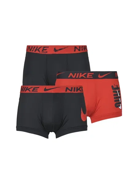 NIKE Underwear Boksarice živo rdeča črna