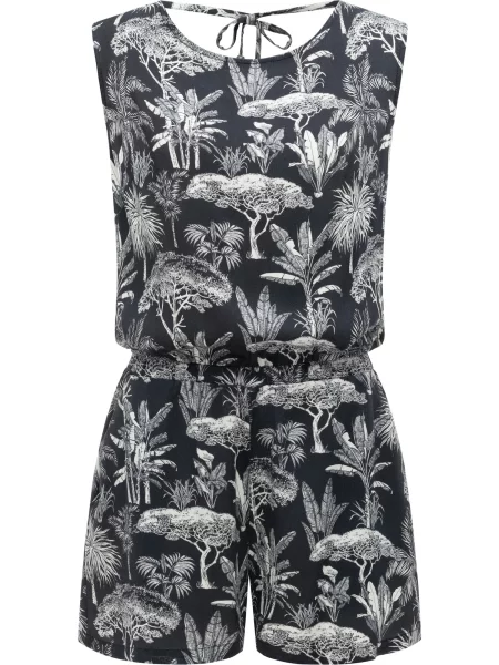 Ragwear Salopeta Zella gri metalic alb