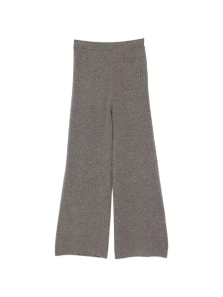 Pantaloni N.peal din cașmir gri