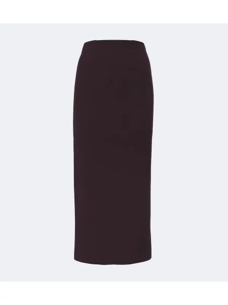 Fustă tip creion Roland Mouret maro
