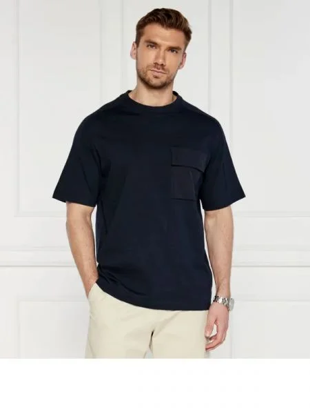 BOSS ORANGE Póló | Relaxed fit kék