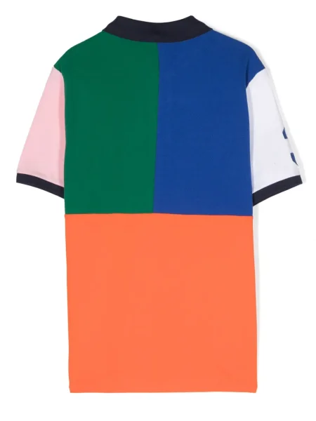 Koszulka polo dziecięca Polo Ralph Lauren niebieska