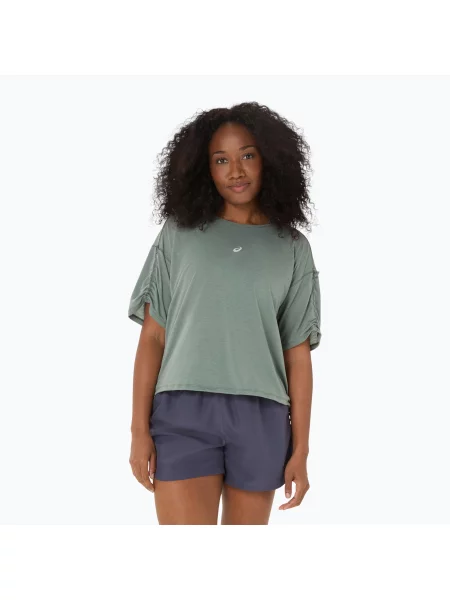 Tricou de alergare pentru femei ASICS Nagino Run Adjustable Top monument blue albastru