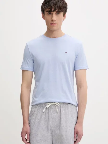 Tommy Jeans t-shirt ανδρικό μπλε