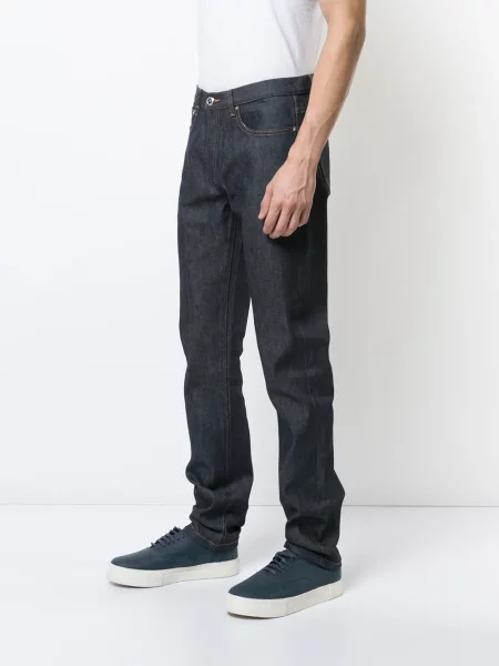 Proste jeansy A.p.c. niebieskie