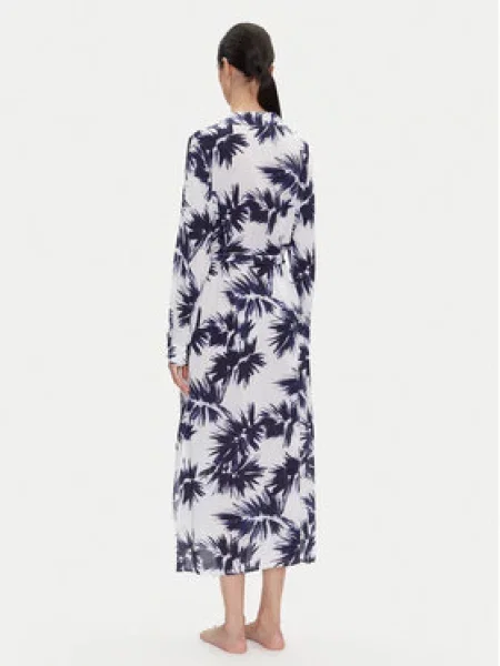DKNY Košilové šaty Tmavomodrá