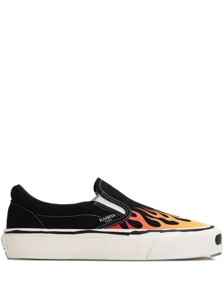 Sneakerși Kamiya slip-on negru