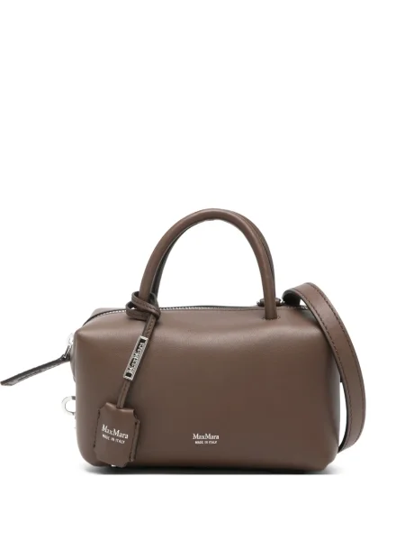 Чанта Max Mara кафяво