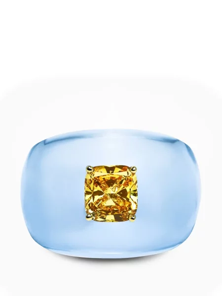Inel Solo For Diamonds albastru