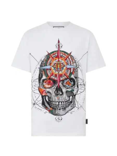 Tricou Philipp Plein alb
