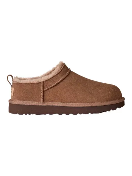 Pantofi Ugg din piele clasici maro