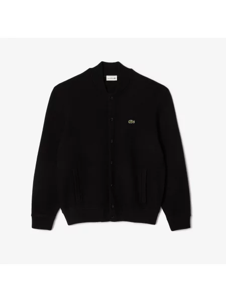 Kurtka bomber Lacoste czarny