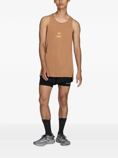 Hanorac Adidas cu autograf cu dungi alergare galben