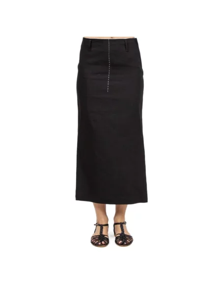 Spódnica Tela z dżerseju czarna