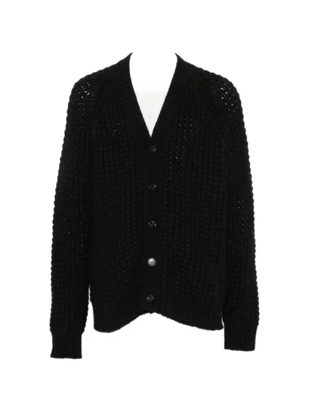 Cardigan Roberto Collina tricotate negru