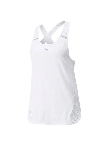 Puma Run Cloudspun Marathon Tank Tank Puma White Tank Top fehér