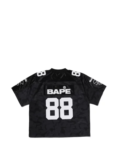 Μπλούζα A Bathing Ape® με σχέδιο παραλλαγής μαύρο