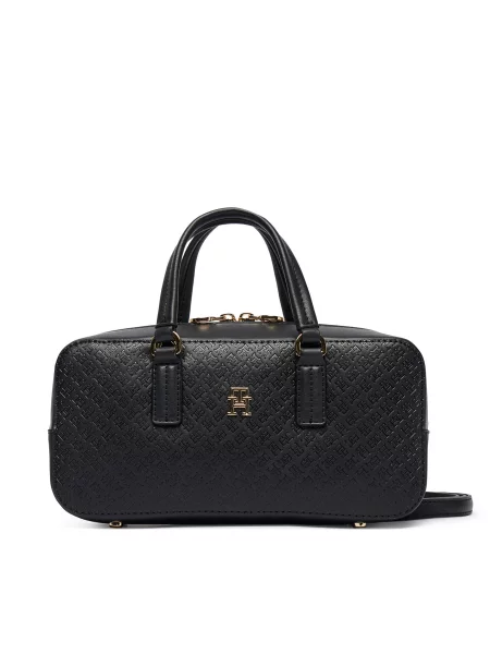 Tommy Hilfiger Ročna torba Th Daily Crossover Mono črna