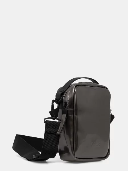 Rains saszetka Reporter Box Bag W3 srebrna