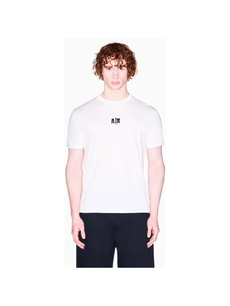 Tricou Eax alb