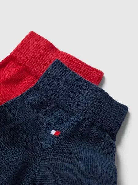 Skarpety krótkie Tommy Hilfiger czerwone