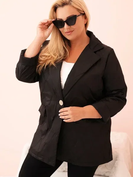 Geacă Kesi Włoski negru