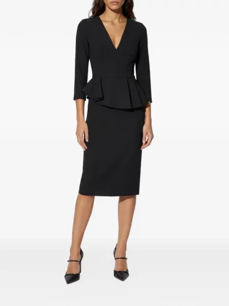 Ușor rochie Elisabetta Franchi negru