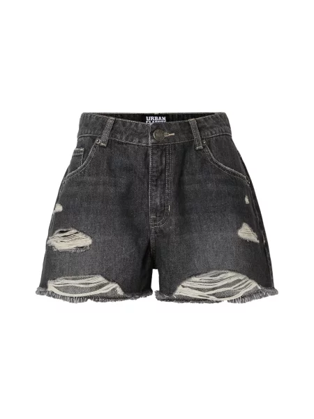 Urban Classics Jeans denim negru