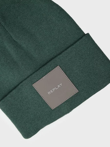 Шапка Replay зеленая