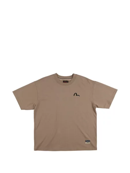 Tricou Evisu cu imagine maro