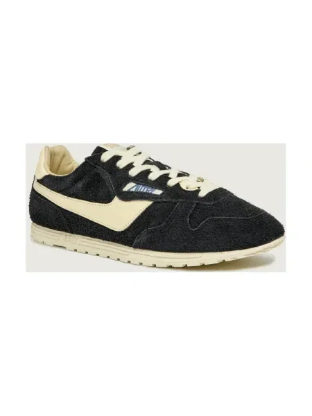 Autry Sneakers | piele întoarsă negru