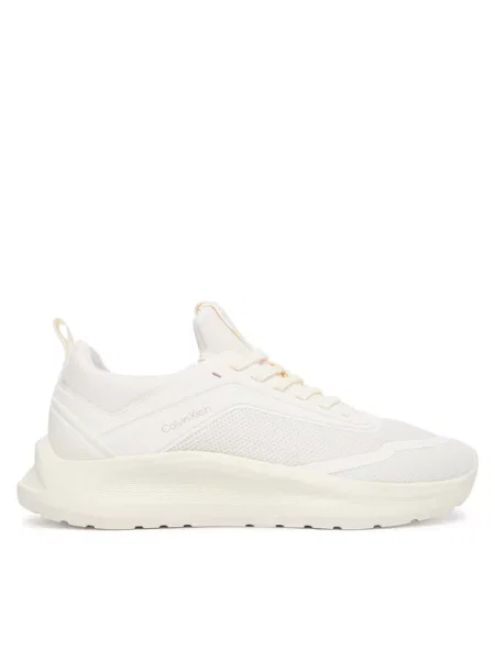Calvin Klein Laisvalaikio batai Light Runner Sock Mesh Lycra Kreminė