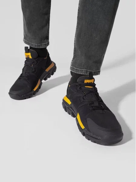 Sneakersy CATERPILLAR Raider Sport Blk/Cat Yellow čierna