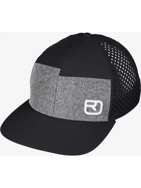 Czapka z daszkiem Ortovox Logo Air Trucker czarny