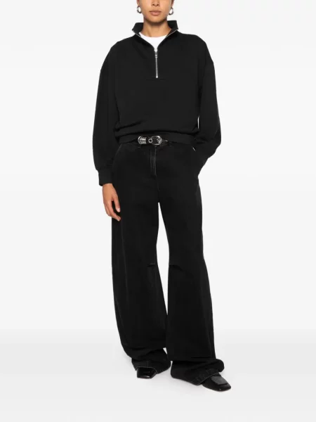Pulover Calvin Klein cu autograf negru