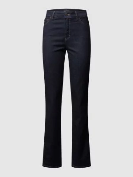 Jeansy o kroju slim fit z dodatkiem streczu model Rosner