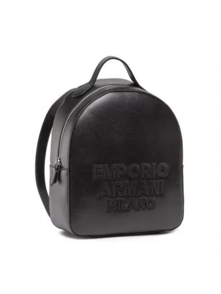 Torebka Emporio Armani z nadrukiem czarna