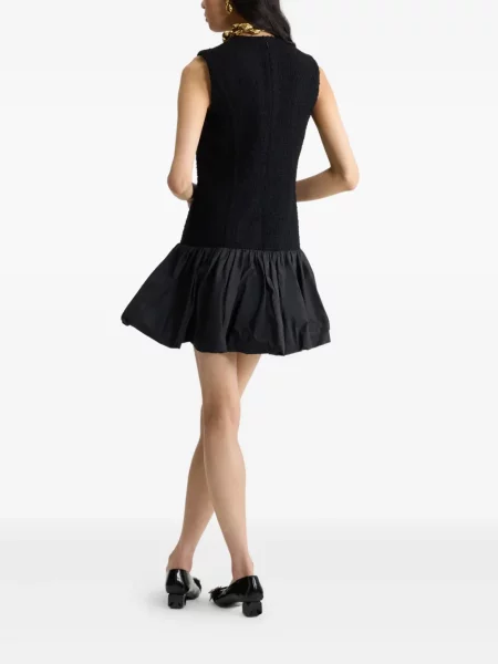 Rochie Patou din tweed de costum negru