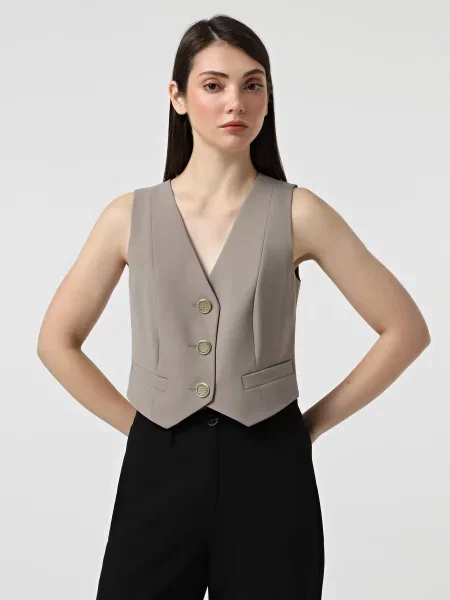 Жилет Armani Exchange бежевий