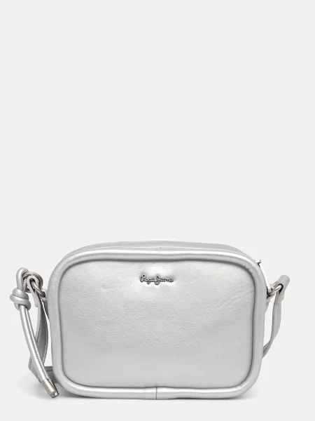 Torbica Pepe Jeans BRIANAE METAL srebrna